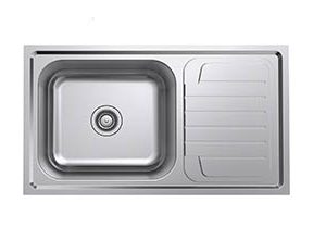 1059S Stainless Steel Sink One bowl and one drainer